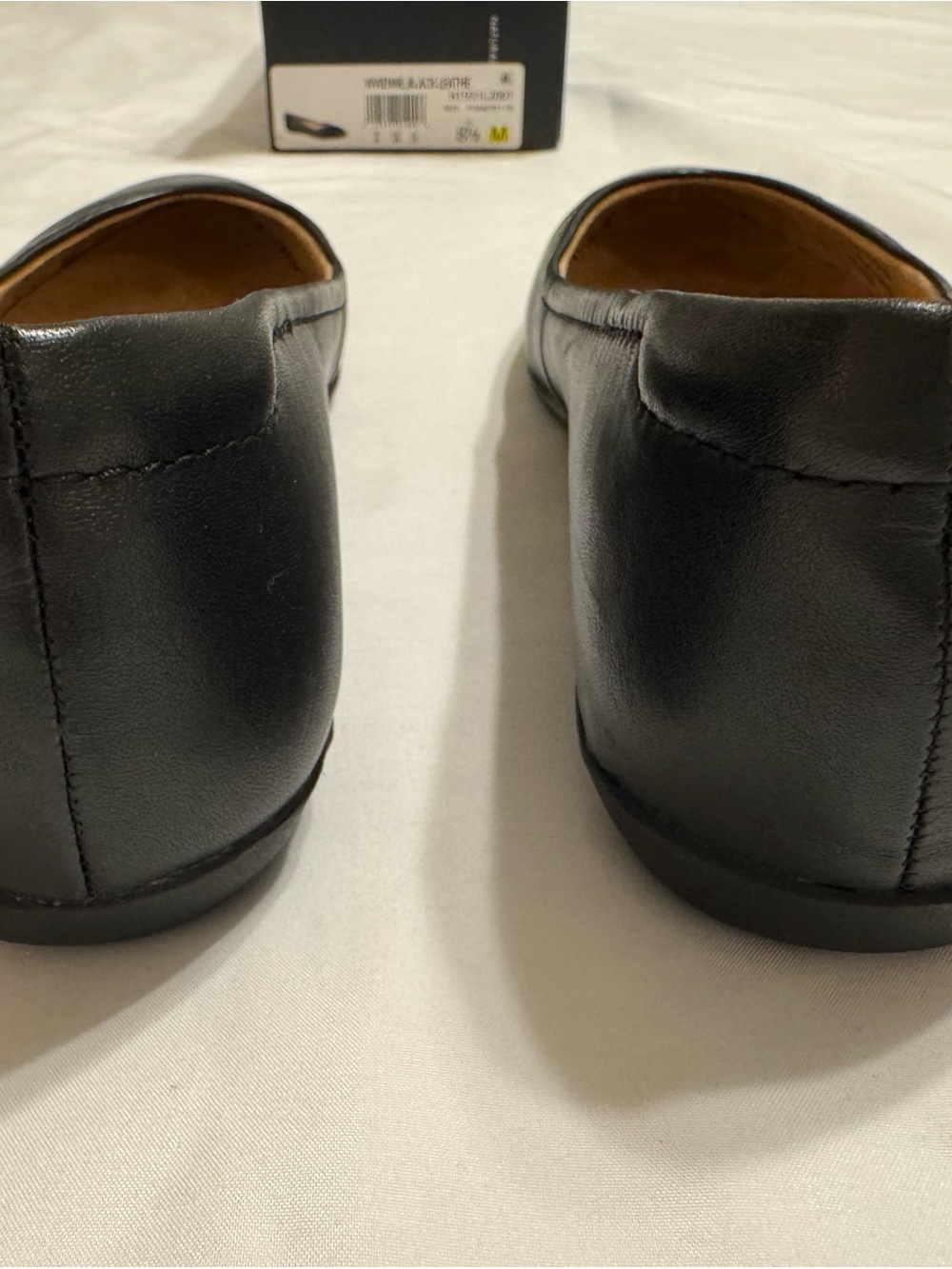 Naturalizer Vivienne Black Leather Ballet Flat - Women's 8.5M - Picture 4 of 7